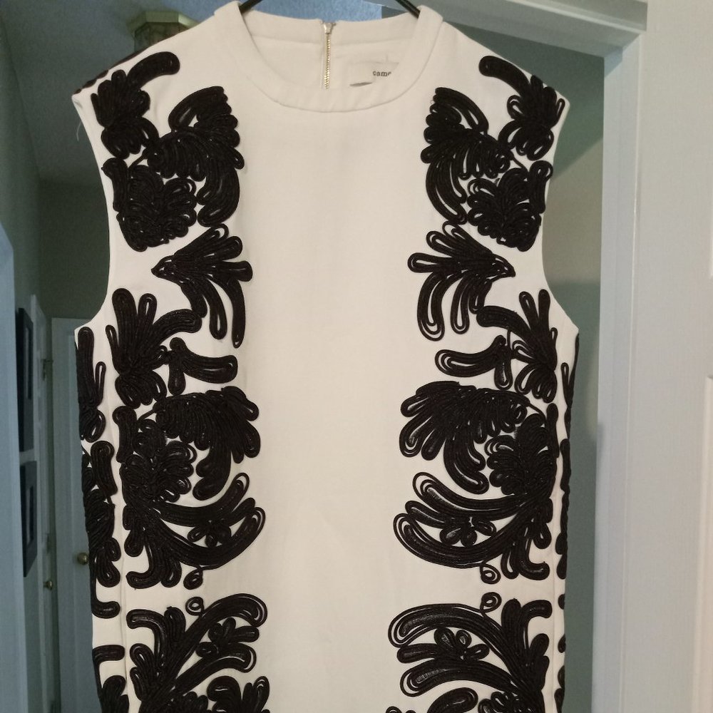 Embroidered Sleeveless Dress